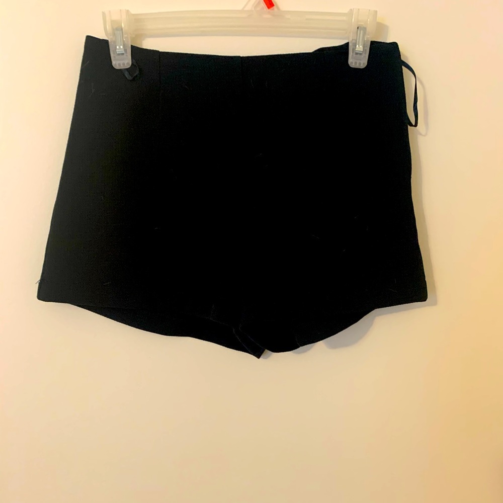 Black high waisted shorts. Size small. New w tags